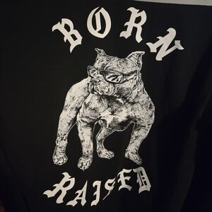 Born Raised PitBull Hoodie M
